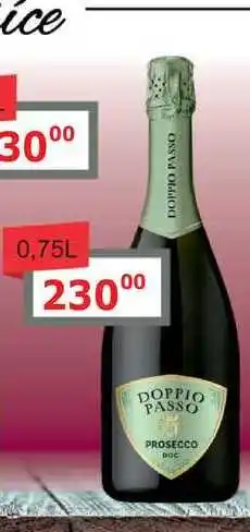 BENE Nápoje DOPPIO PASSO prosecco 0,75l nabídka