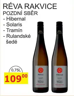 BENE Nápoje RÉVA RAKVICE POZDNÍ SBĚR - Hibernal 0,75L nabídka