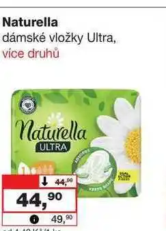 Barvy a laky drogerie Naturella dámské vložky Ultra, více druhů nabídka