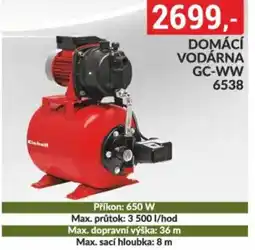 Baumax Domácí vodárna GC-WW 6538 nabídka