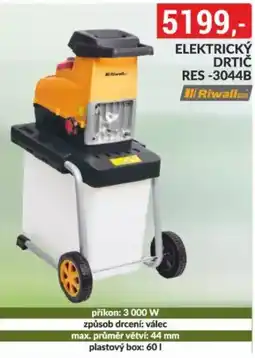 Baumax Elektrický drtič RES -3044B nabídka