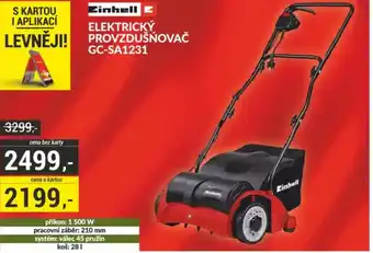 Baumax Elektrický provzdušňovač GC-SA1231 nabídka