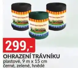 Baumax Ohrazení trávníku nabídka