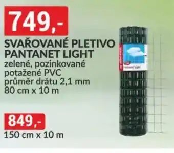 Baumax Svařované pletivo pantanet light nabídka