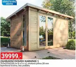 Baumax Zahradní domek karmnik 1 nabídka