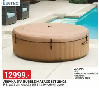 Baumax Vířivka spa bubble masage set 28428 nabídka