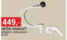 Baumax Sifón vanový nabídka
