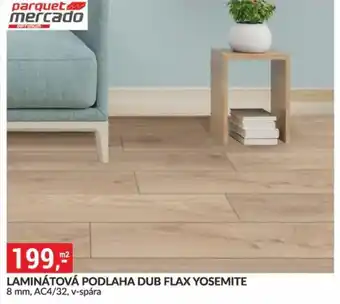 Baumax Laminátová podlaha dub flax yosemite nabídka