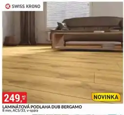 Baumax Laminátová podlaha dub bergamo nabídka