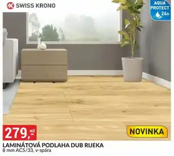 Baumax Laminátová podlaha dub Rijeka nabídka