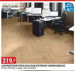 Baumax Laminátová podlaha dub Extreme herringbone nabídka