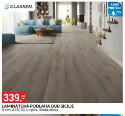 Baumax Laminátová podlaha dub sicilie nabídka