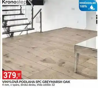 Baumax Vinylová podlaha spc greymarsh oak nabídka