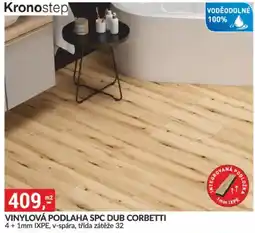 Baumax Vinylová podlaha spc dub Corbetti nabídka