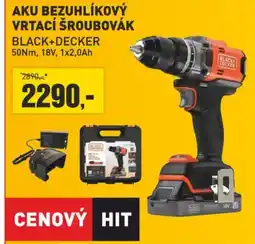 Baumax BLACK+DECKER Aku bezuhlíkový vrtací šroubovák nabídka