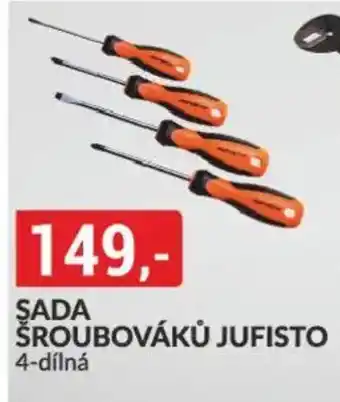 Baumax Şada šroubováků Jufisto nabídka