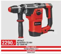 Baumax Vrtací kladivo TE-RH 32-1600 4F nabídka