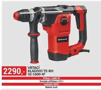 Baumax Vrtací kladivo TE-RH 32-1600 4F nabídka