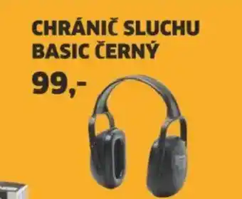 Baumax Chránič sluchu basic černý nabídka