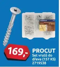 Baumax PROCUT Set vrutů do dřeva nabídka