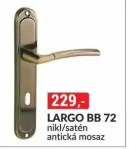 Baumax LARGO BB 72 nikl/satén antická mosaz nabídka