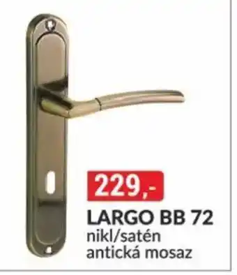 Baumax LARGO BB 72 nikl/satén antická mosaz nabídka