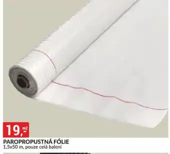 Baumax Paropropustná fólie nabídka