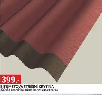 Baumax Bitumetová střešní krytina nabídka