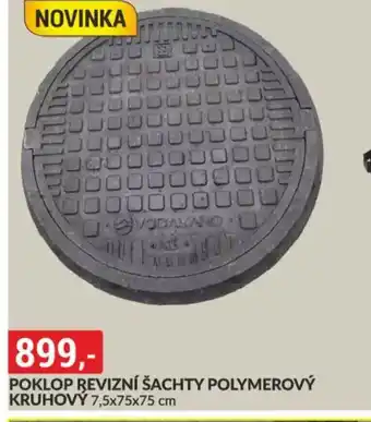 Baumax Poklop revizní šachty polymerový kruhový nabídka