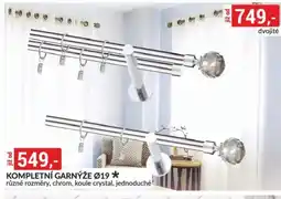 Baumax Kompletní Garnýže Ø19 nabídka