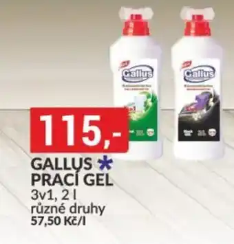 Baumax GALLUS Prací gel 3v1 nabídka