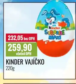 Ratio KINDER Vajíčko nabídka