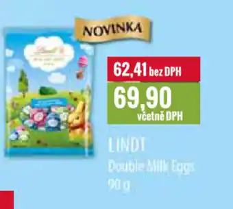 Ratio LINDT Double Milk Eggs nabídka