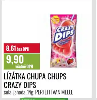 Ratio CHUPA CHUPS Lízátka crazy dips nabídka