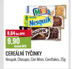 Ratio Cereální tyčinky nabídka