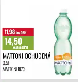 Ratio MATTONI Ochucená nabídka