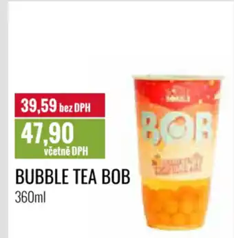 Ratio Bubble tea Bob nabídka