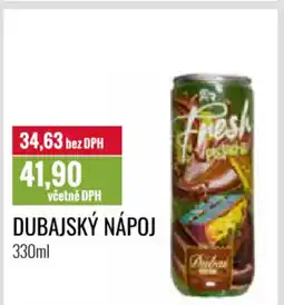 Ratio Dubajský nápoj nabídka