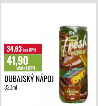 Ratio Dubajský nápoj nabídka