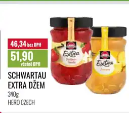 Ratio SCHWARTAU Extra džem nabídka