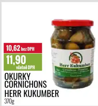 Ratio HERR KUKUMBER Okurky cornichons nabídka