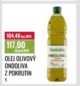 Ratio Olej olivový Ondoliva z pokrutin nabídka