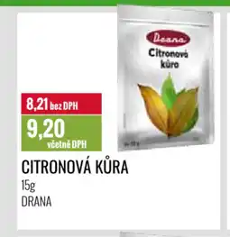 Ratio DRANA Citronová kůra nabídka