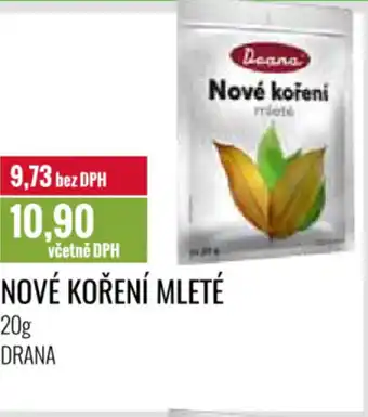 Ratio DRANA Nové koření mleté nabídka