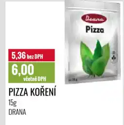 Ratio DRANA Pizza koření nabídka