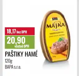 Ratio HAMÉ Paštiky nabídka