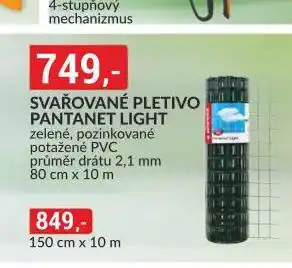 Baumax Svařované pletivo 80 cm x 10 m nabídka