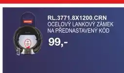 Baumax Ocelový lankový zámek nabídka