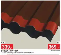 Baumax Střešní krytina pvc nabídka