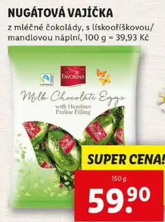 Lidl NUGÁTOVÁ VAJÍČKA, 150 g nabídka